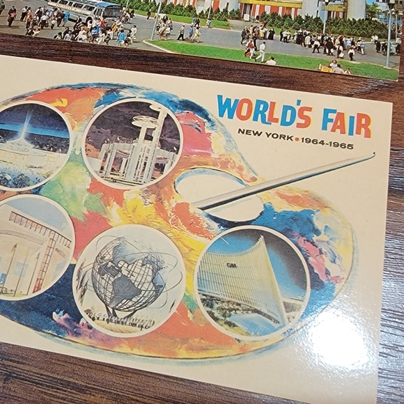 Vintage 1965 World's Fair post cards - Picture 2 of 11